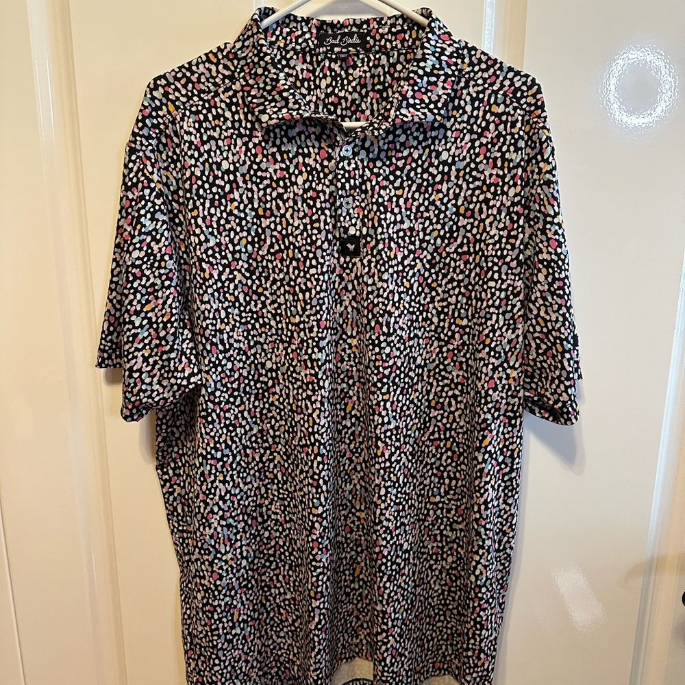 Bad Birdie Multicolored Polo Shirt